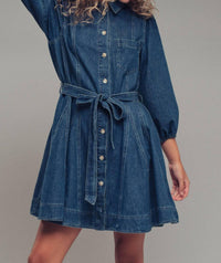 Urban Daizy - Western Belted Fit-and-flare Mini Dress
