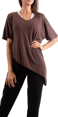 Gigi Moda - Venosa V-neck Dolman Sweater