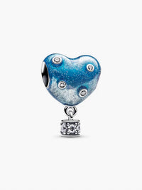 Pandora - Hot Air Balloon Heart Charm