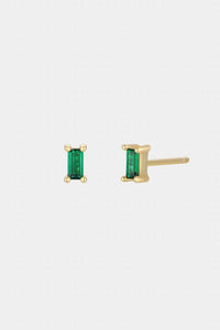 Jaxkelly - Women's Baguette Stud Earrings