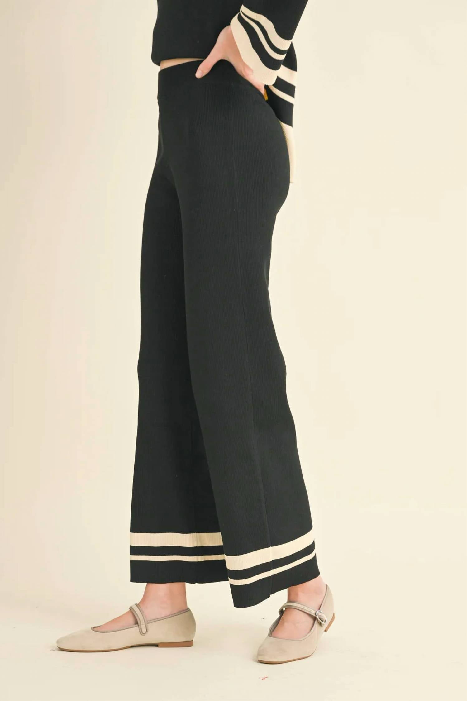 Miou Muse - Color Block Sweat Pants