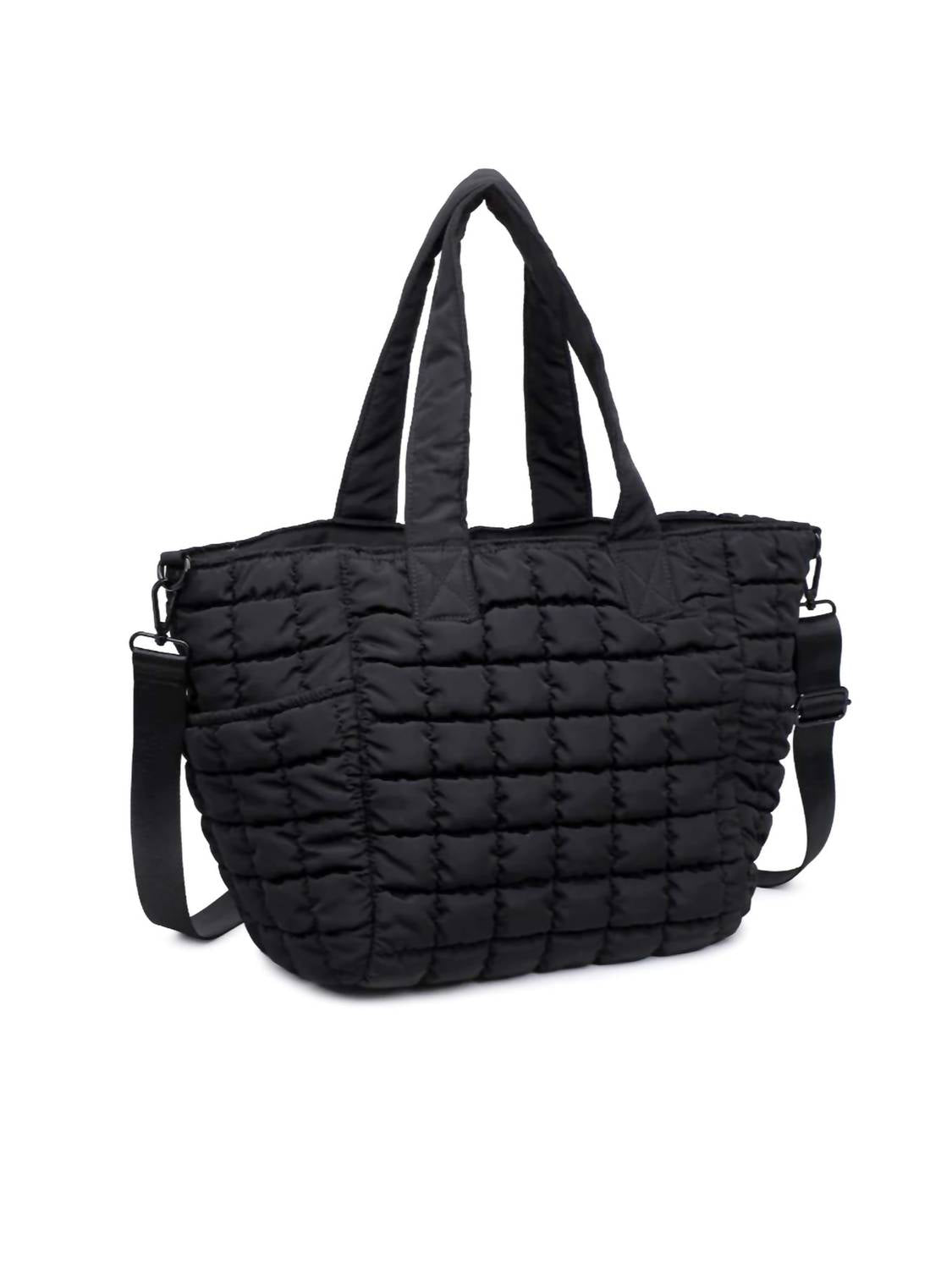 Sol And Selene - Women's Dreamer Quilted Nylon Tote Bag