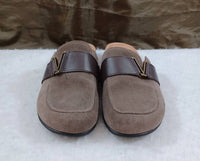 VIONIC Women's Rest Maude Mules in greige - women's shoe - detail view