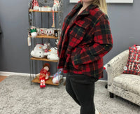 Blakeley - Plaid Sherpa Jacket