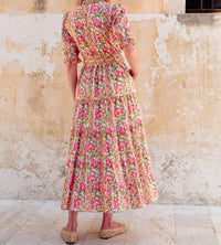 Pink City Prints - Matilda Midi Dress