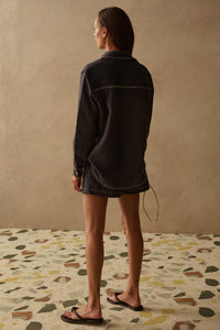 Sancia Landon Shorts in blue - women's shorts - detail view