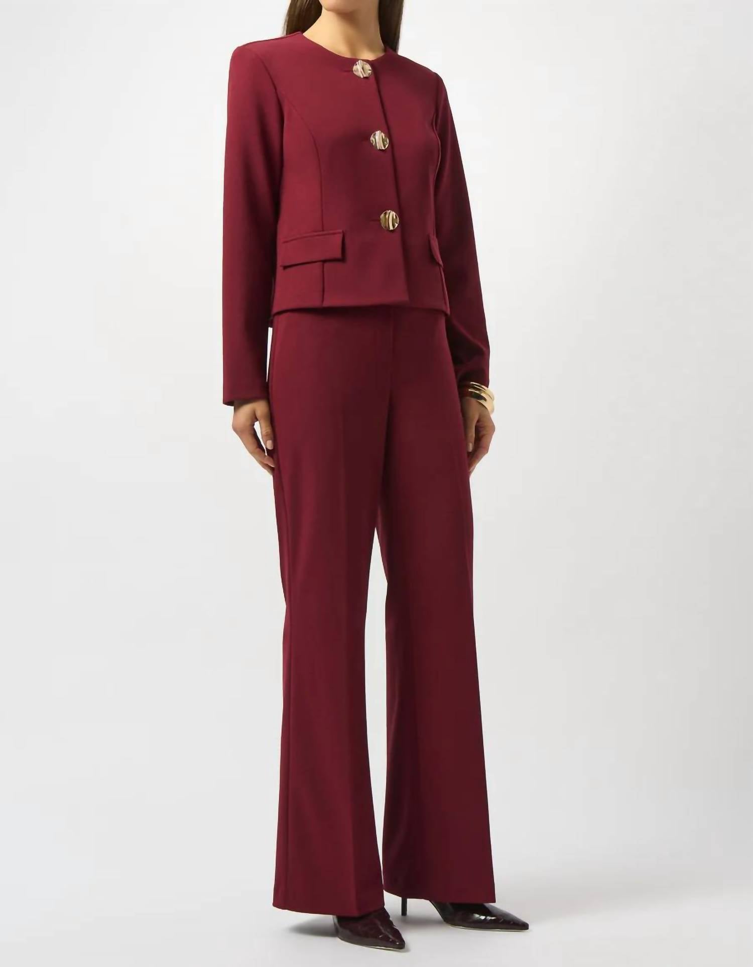 Joseph Ribkoff - Formal Round Neck Blazer