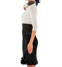 Gretchen Scott - Silk Confetti Fringe Skirt