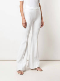Rosetta Getty - Pullon Pintuck Flare Pants