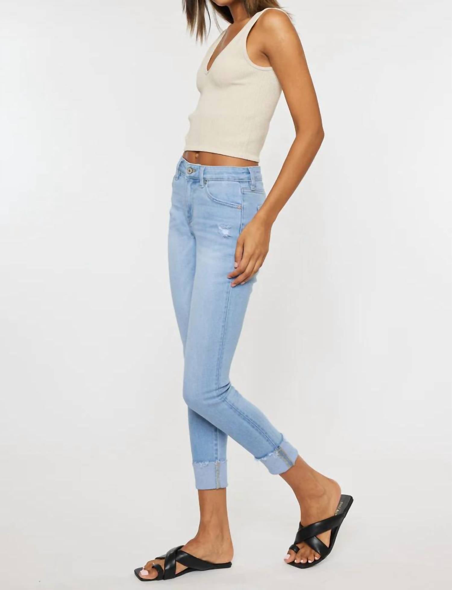 Kancan - Remy High Rise Ankle Skinny Jeans