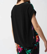 Joseph Ribkoff - Tropical Print Boxy Top