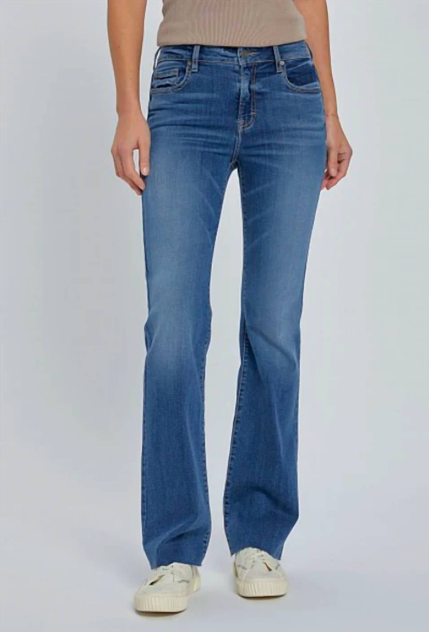 Hidden - Harley Clean Stretch Bootcut Jean