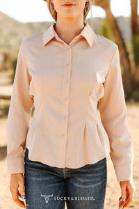 Lucky & Blessed - Mercedes Western Button-down Shirt