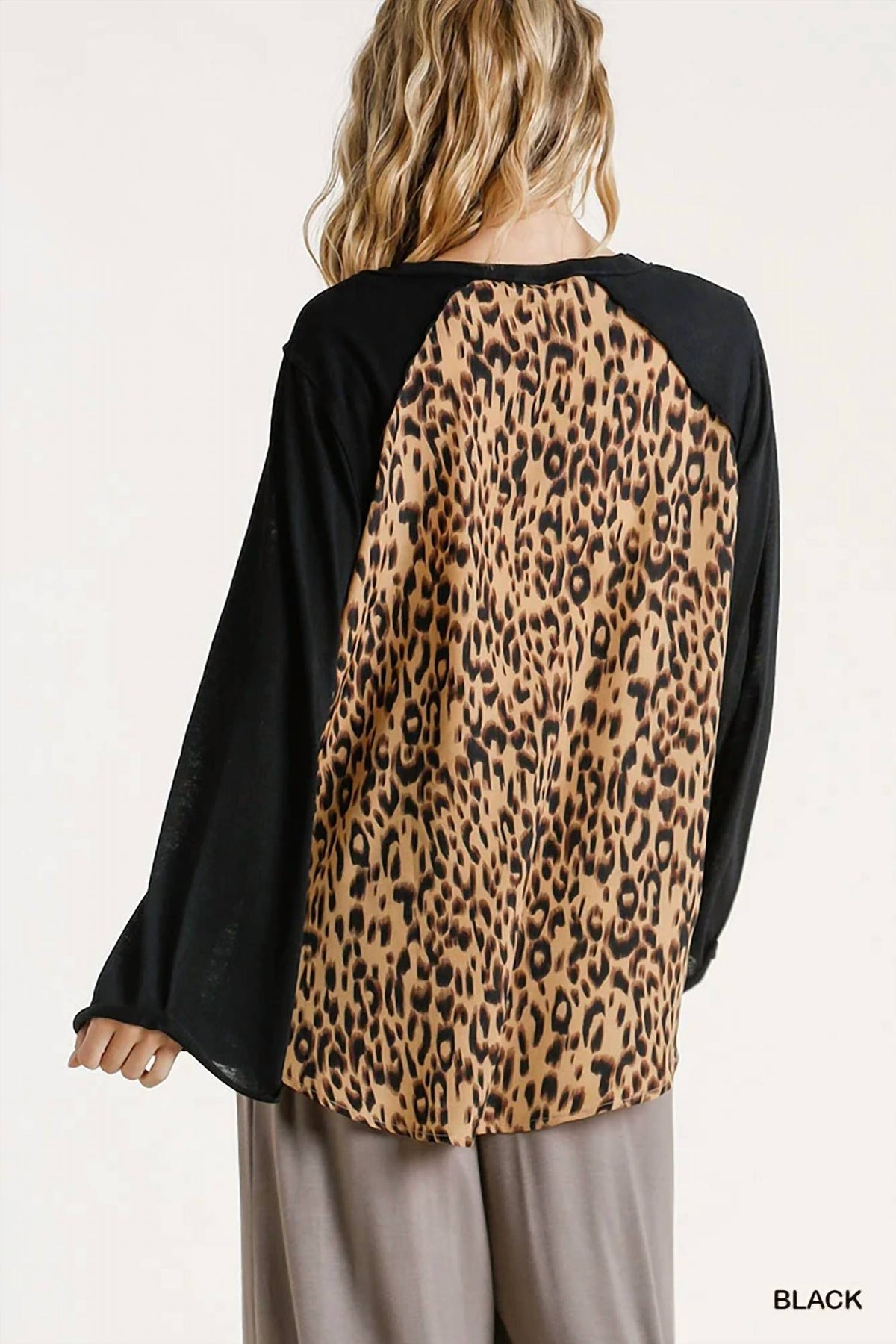 Umgee - Anastasia Leopard Back Hi Low Top