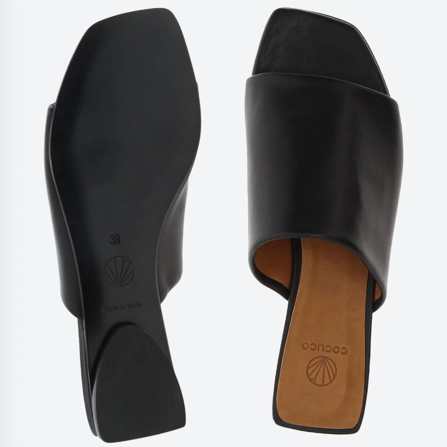 Coclico - Women's Fer Hannah Illuminator Leather Slides