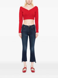 Mother - Lil' Insider Crop High-waisted Boot Cut Jeans