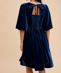In-Loom - Sweetheart Velvet Mini Dress