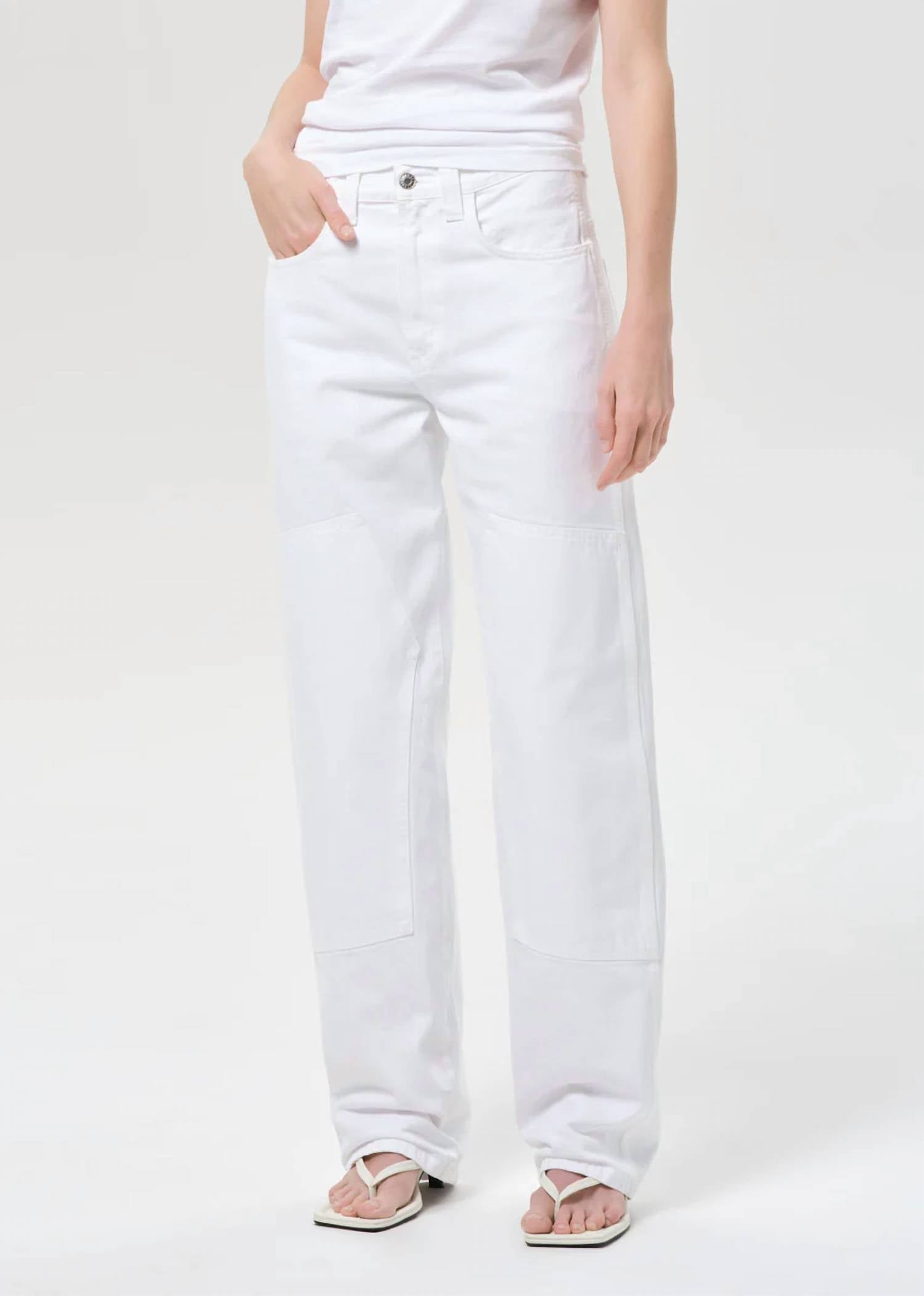 Agolde - Laria Pieced High-rise Jean