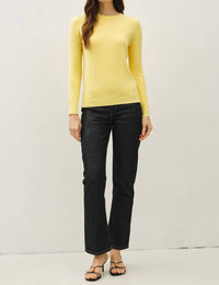 be cool Eva Top in yellow - women's long sleeve top