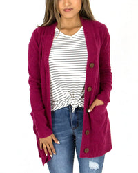 Grace And Lace - Bambü Button Cardigan