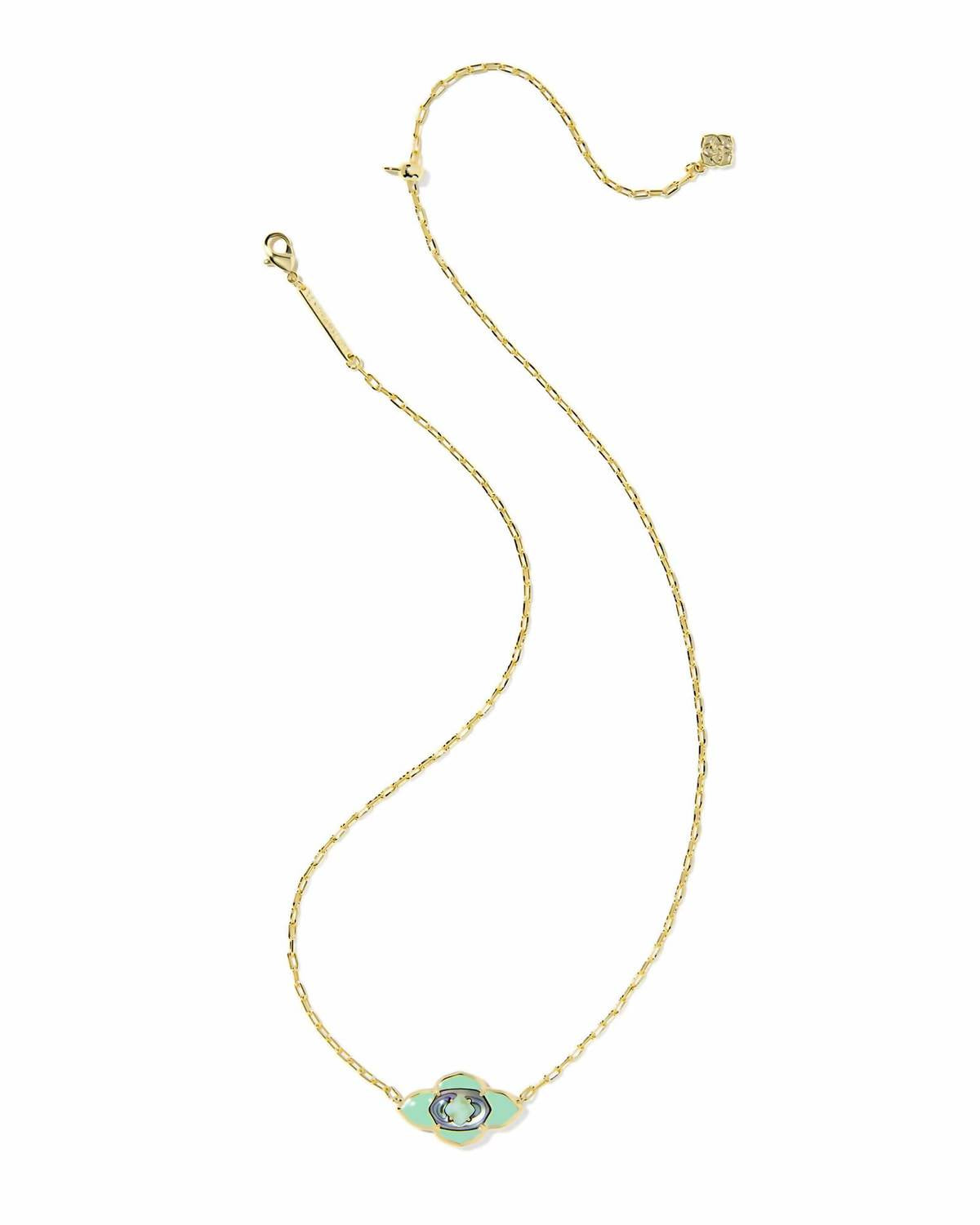 Kendra Scott - Women's Abbie Medallion Short Pendant Necklace