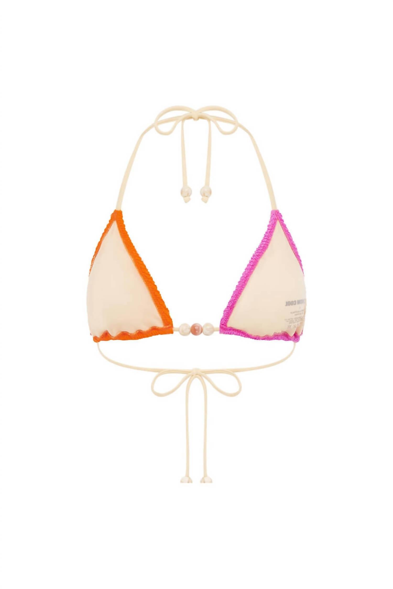 It'S Now Cool - Triangle Bikini Top