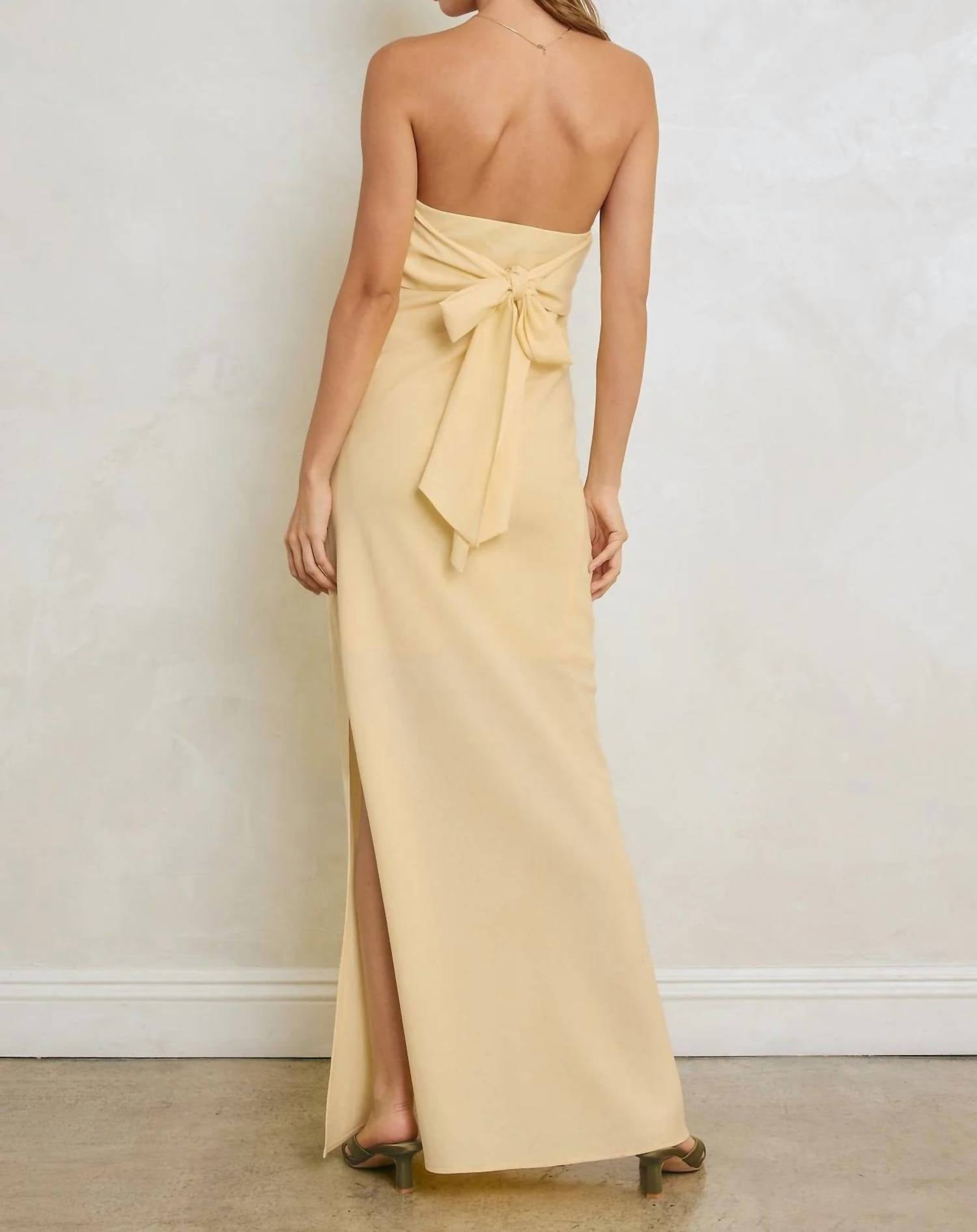 Dress Forum - Wyeth Strapless Maxi Dress