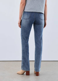 Fdj - Pilar Pull-on Straight Leg Denim Jeans