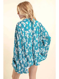 143 Story - Floral Pleated Shirt