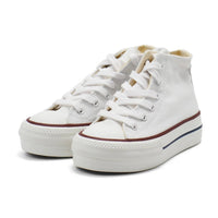 Victoria - Girl's Tribu Canvas High-top Platform Trainers Sneakers