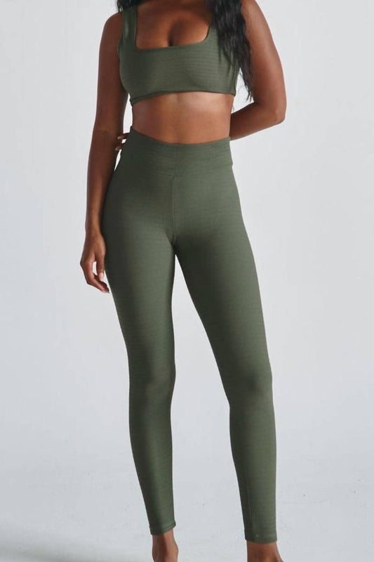 Montce - High Rise Micro Scrunch Classic Legging