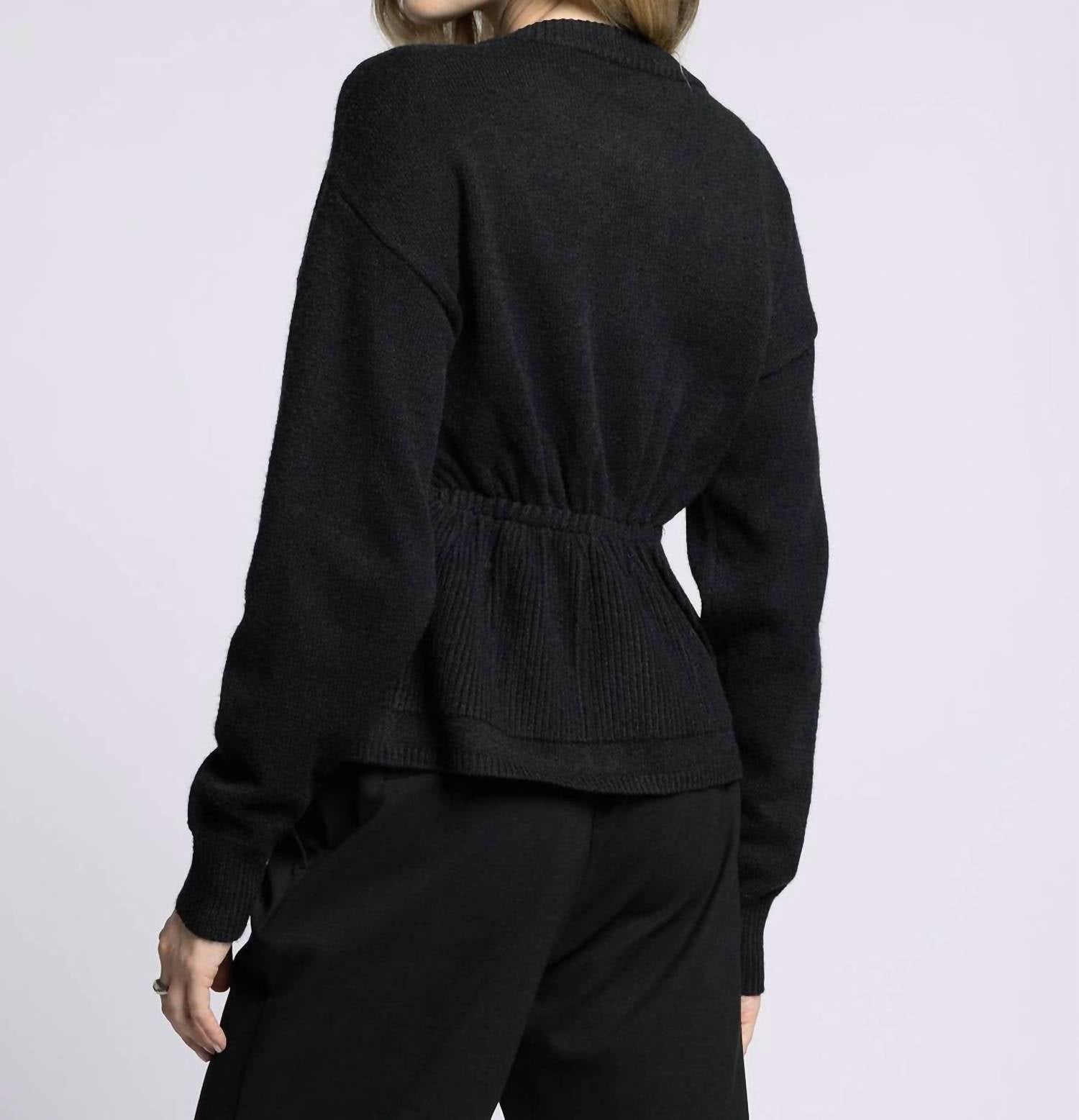 Weekend Los Angeles - Michelle Peplum Cardigan