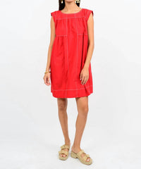 Ivy Jane - Topstitched Tiered Mini Dress