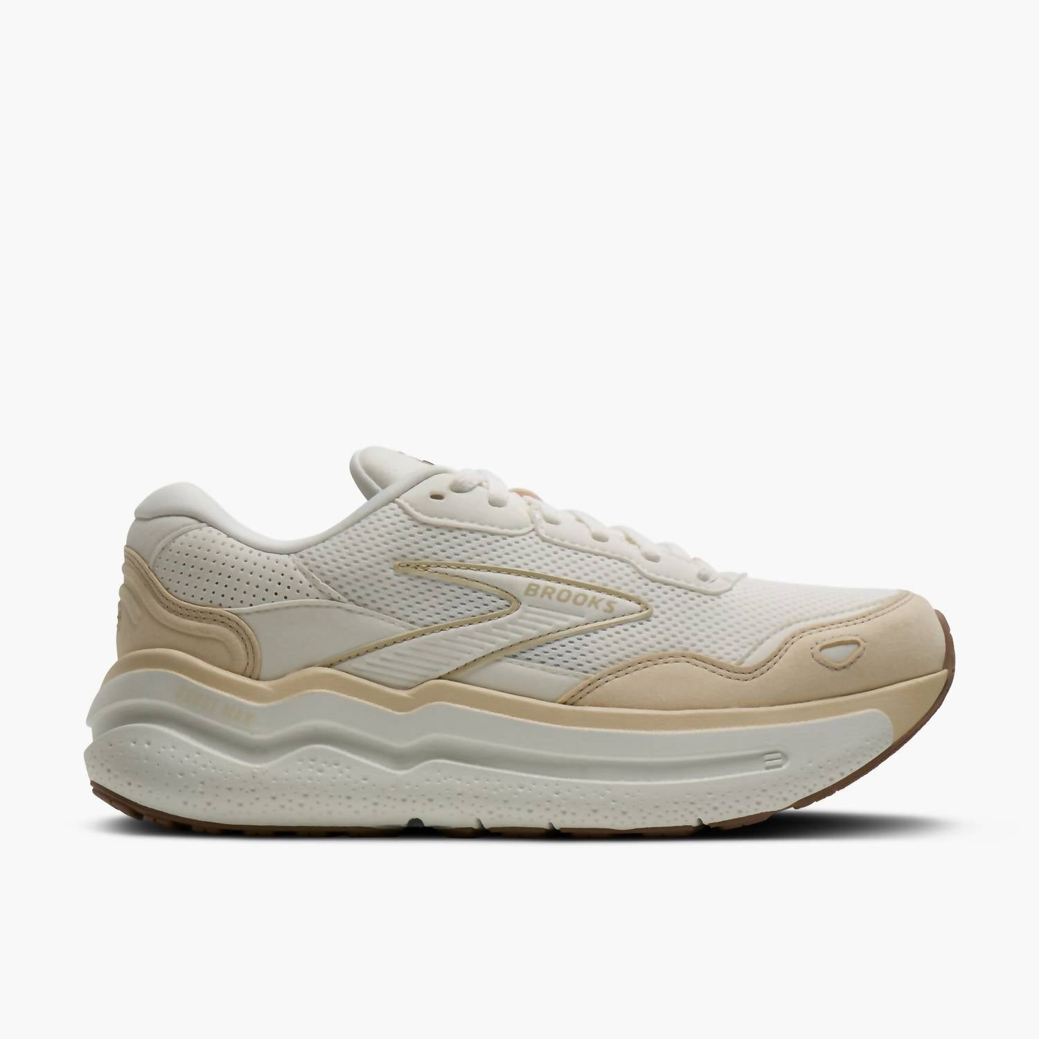 BROOKS Women's Ghost Max Se Running Shoes in star sand portabella - women's shoe