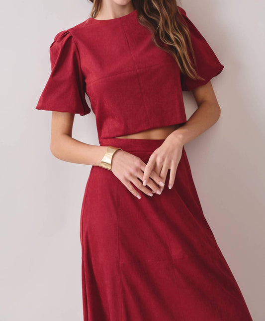 Tcec - Short-sleeve Cropped Top