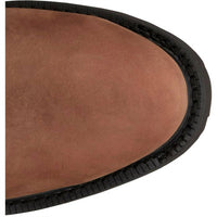 Justin Boots Men's Livestock Round Steel Toe Lace-up Work Boots in aged brown - men's boots - view 6