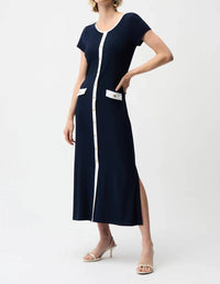 Joseph Ribkoff - Color Block Midi Dress