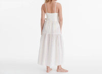 ERES Brillante Pareo Skirt in rayure lurex - women's swimwear - alternate view