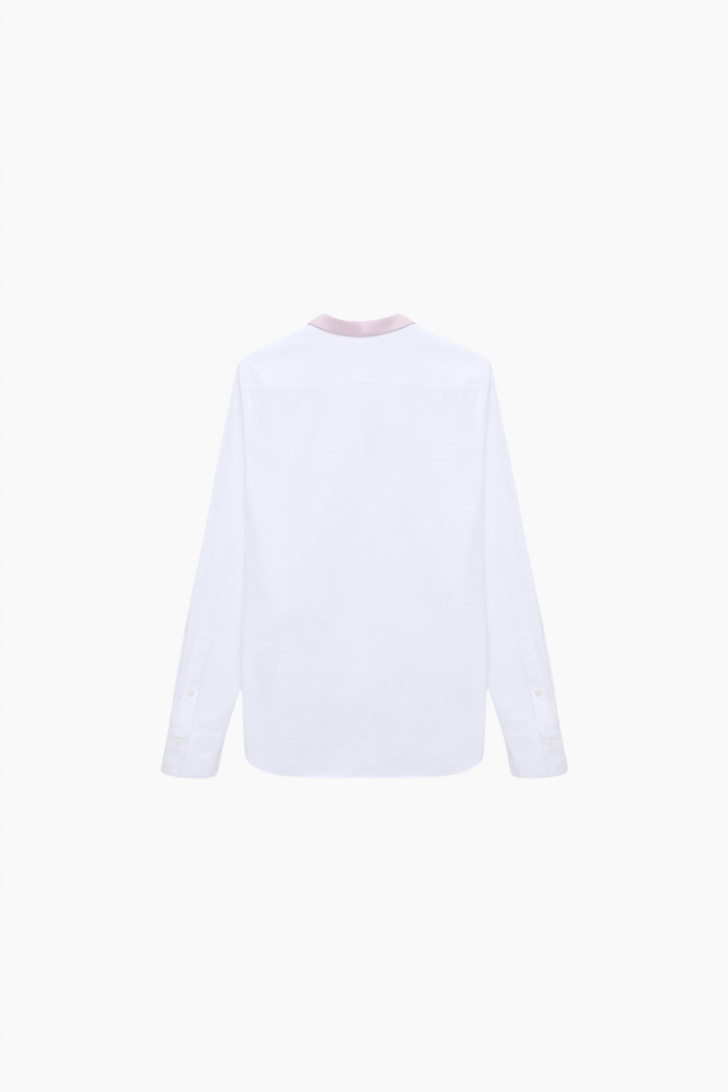 DOROTHEE SCHUMACHER Pure Power Shirt in white lilac - women's shirt - view 5