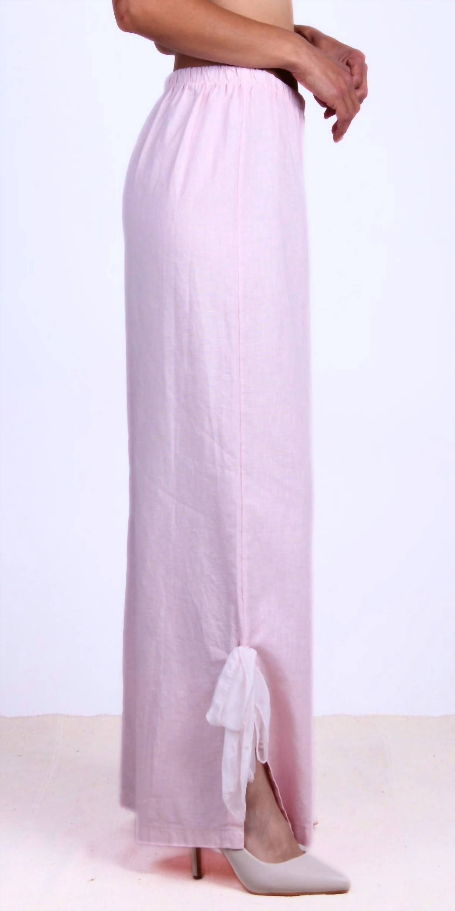 Gigi Moda - Fiocco Linen Pant