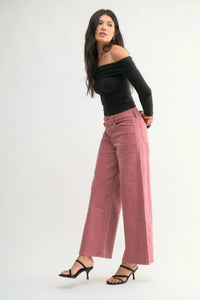 Jbd. - High Rise Corduroy Wide Leg Pants