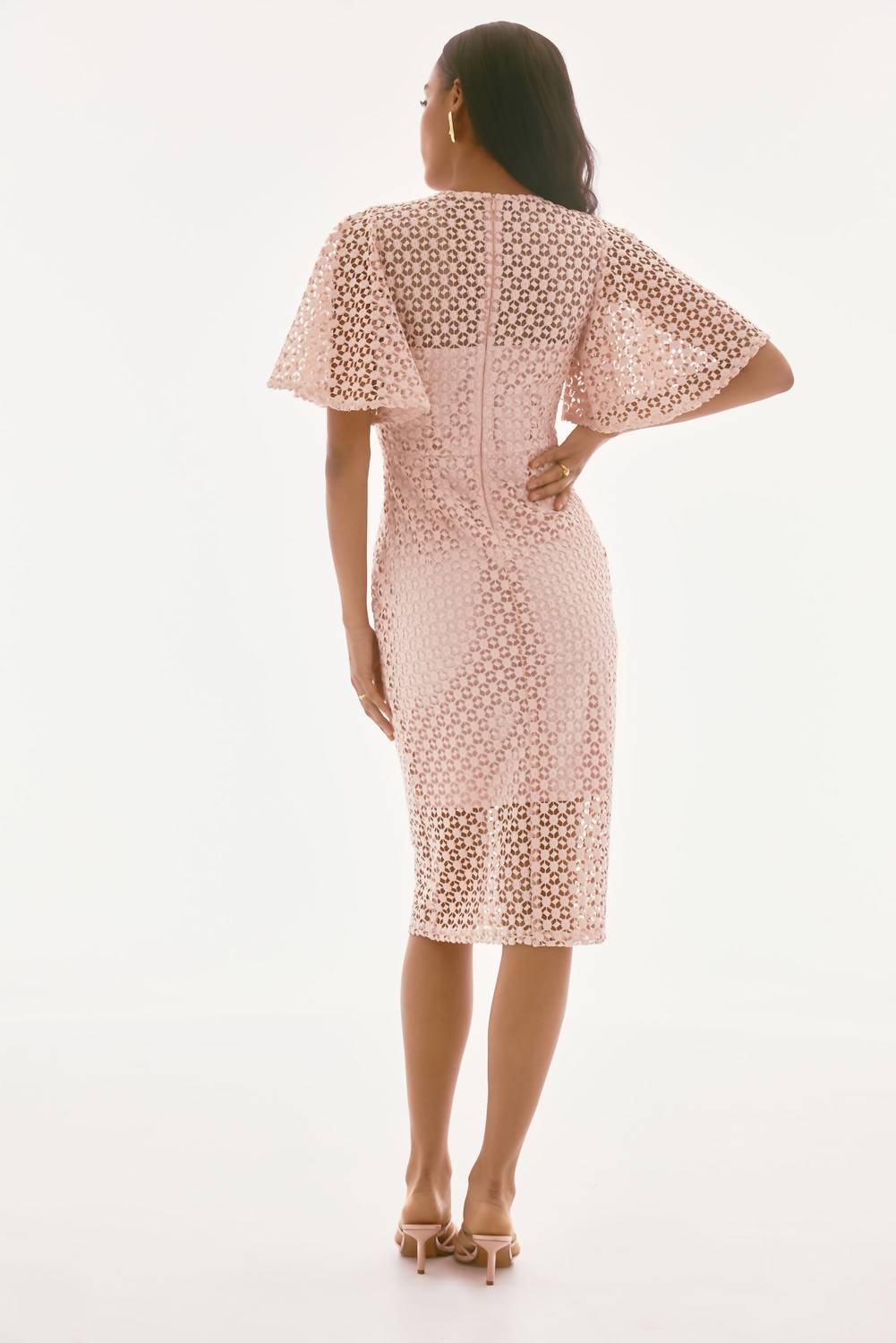 Joseph Ribkoff - V-neck Bodycon Dress