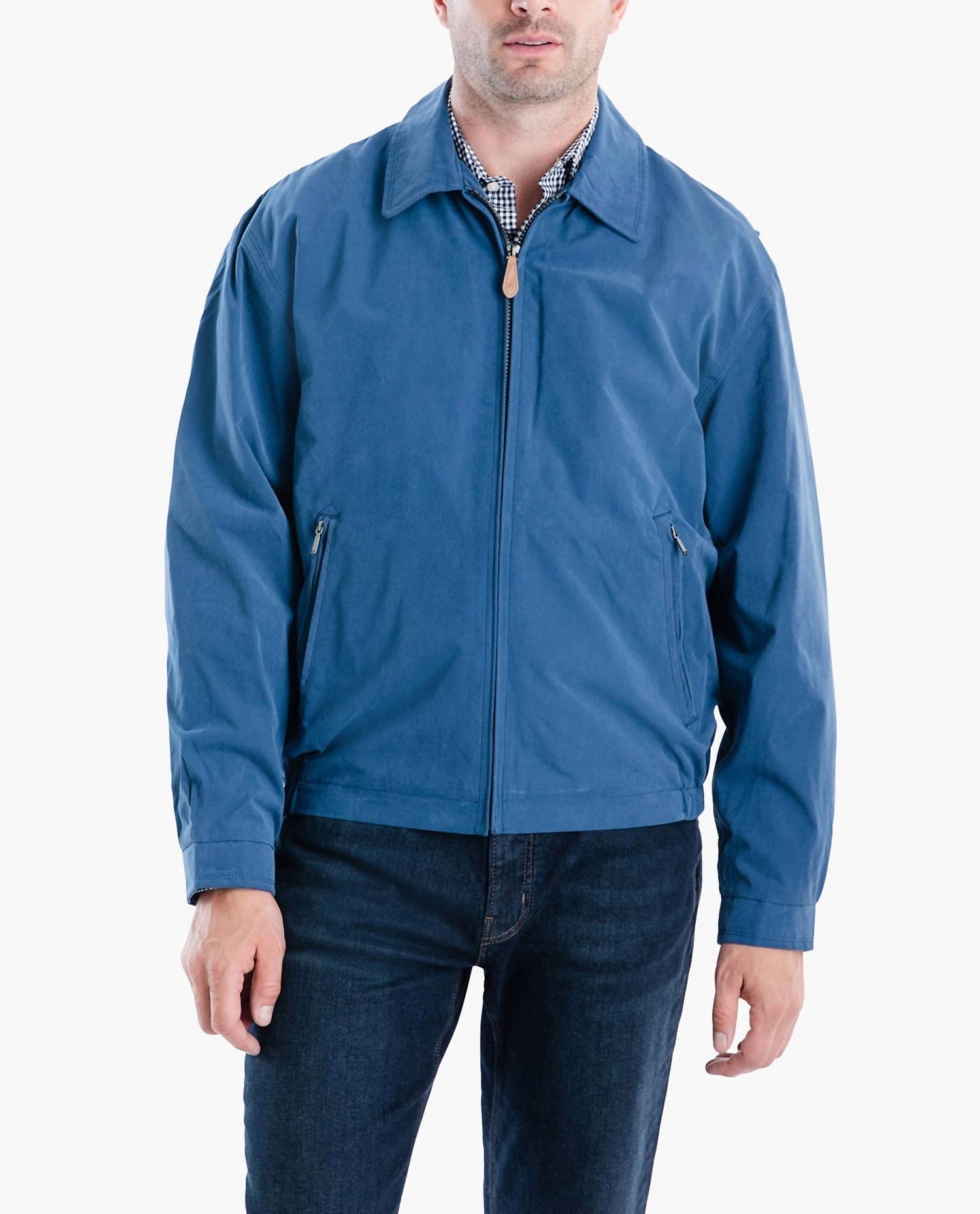 London Fog - Auburn Light Weight Zip Front Golf Jacket