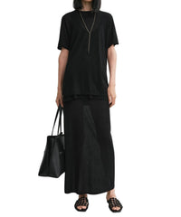 Toteme - Knit Oversized Tee