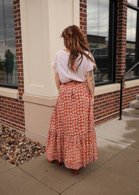 Victoria Dunn - Addison Trim Hem Midi Skirt