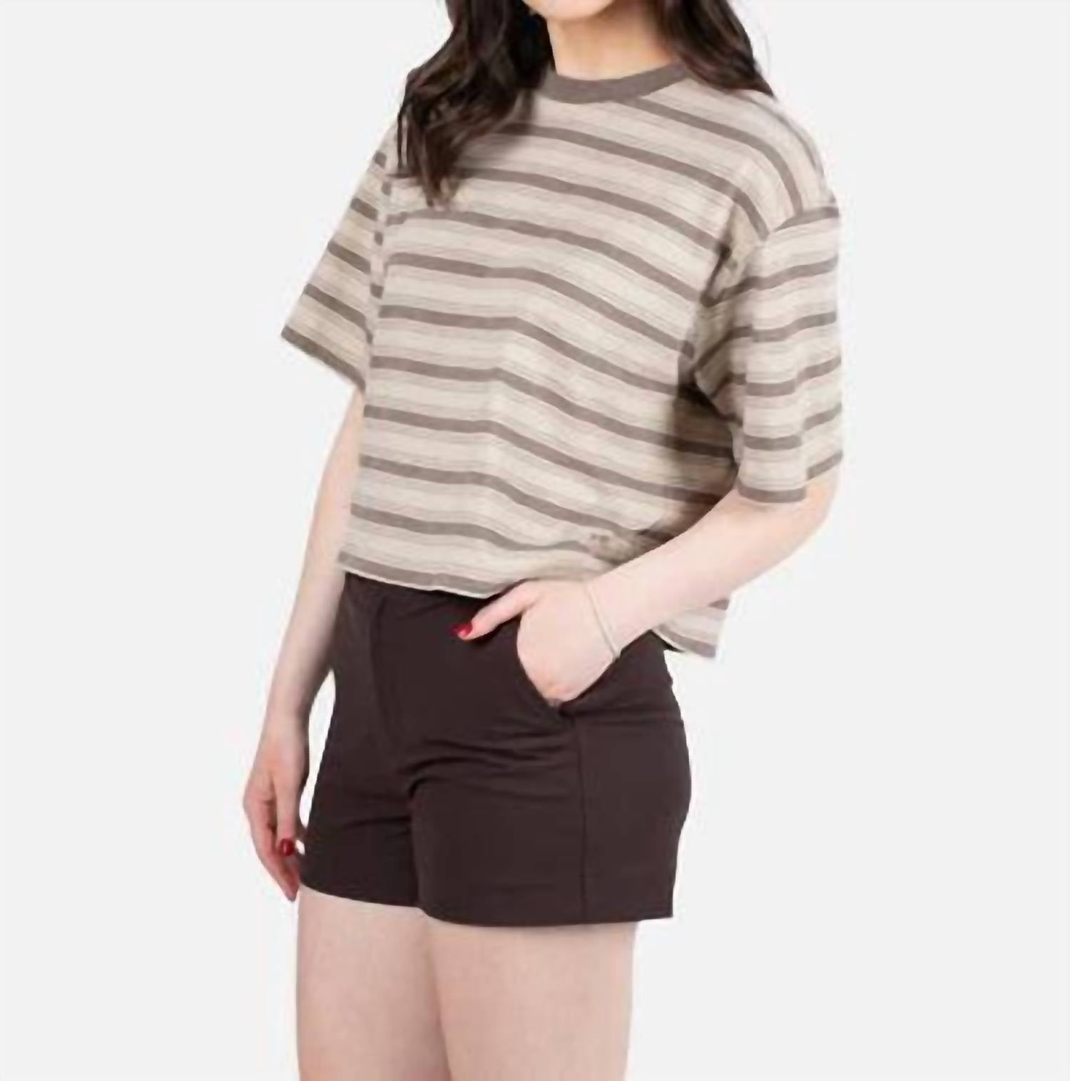 Jetty Crosby Versatility Short in java - women's shorts - alternate view