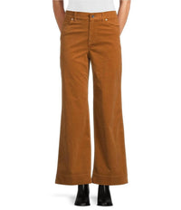 Tyler Boe Women's Scottie Corduroy Flare Jean in leather brown - women's pants