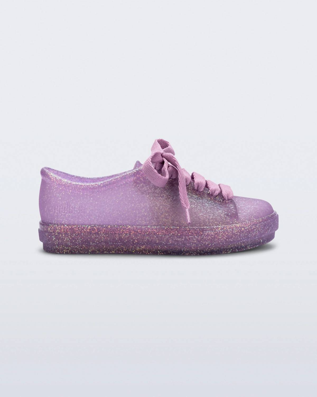 Mini Melissa - Girl's Hip Sneaker Glitter Shoe