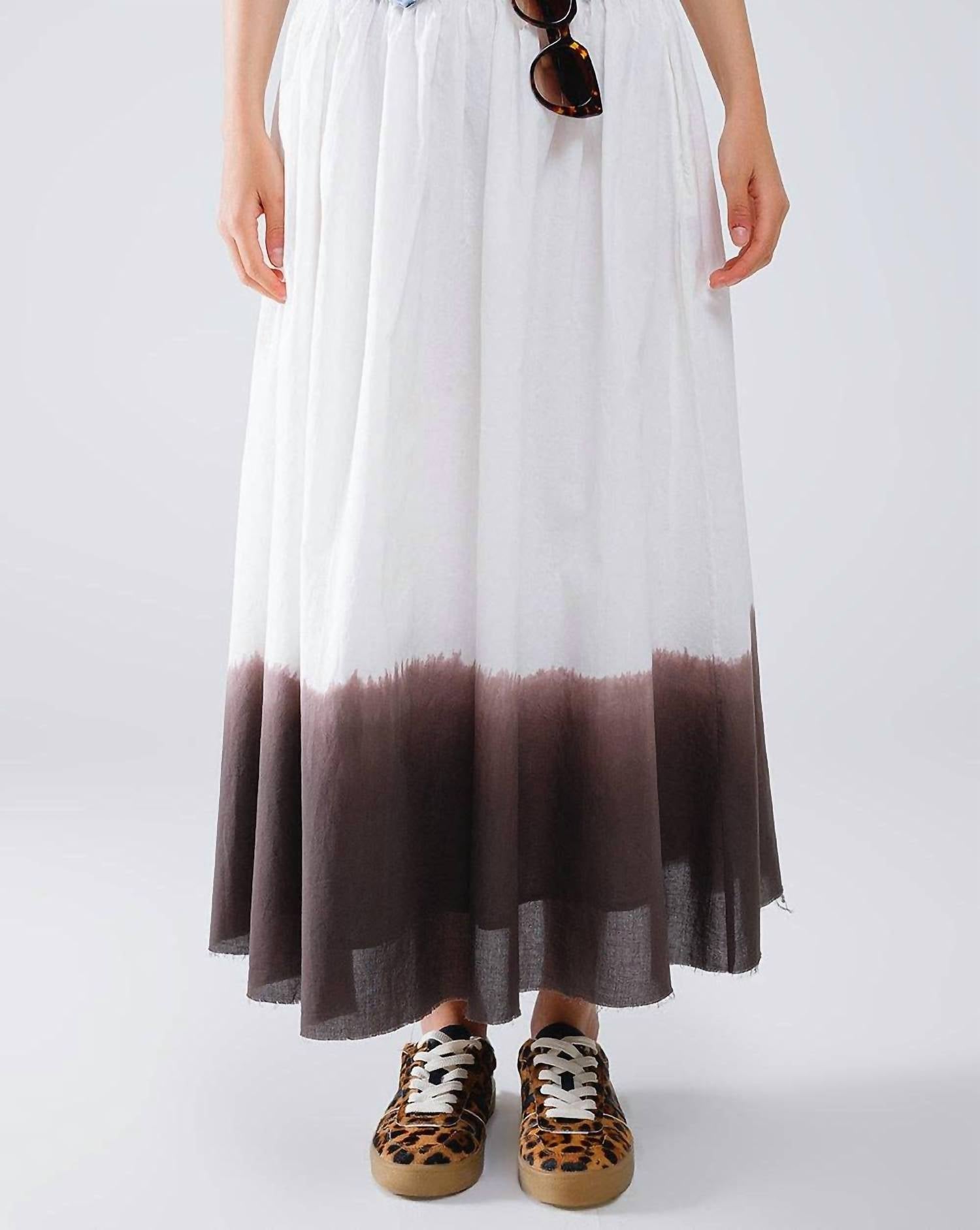 Q2 - Flowy Drop Waist Skirt