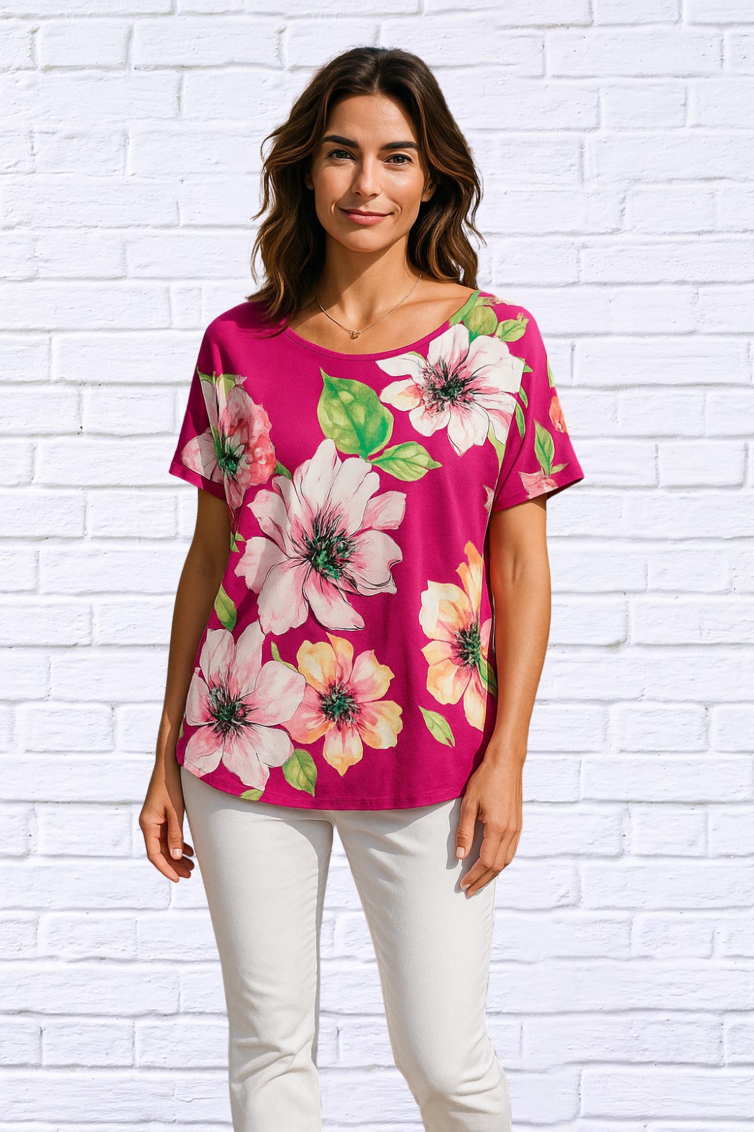 E. Luna - One Shoulder Boxy Top